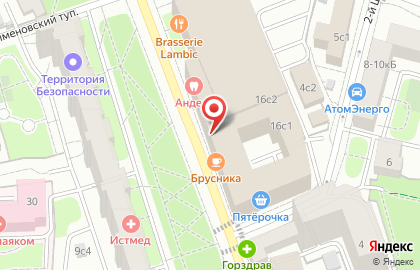 Группа компаний Статус на Краснопролетарской улице на карте