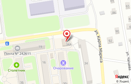 Отделение службы доставки Boxberry на улице Карла Маркса на карте