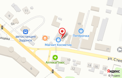 Магазин косметики и бытовой химии Магнит Косметик на улице Степанищева на карте
