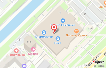Магазин стильных аксессуаров и украшений Европиум на улице Павловского на карте