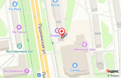 Оптовый центр Контур-Фото на Пушкинской улице, 242 на карте