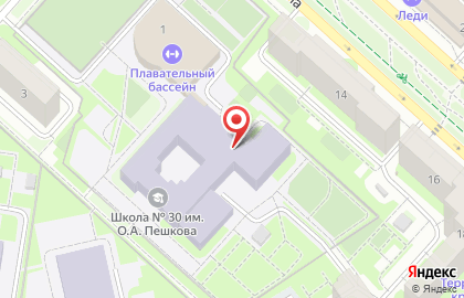 Клуб единоборств Булат в Правобережном районе на карте