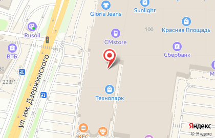 Бутик домашнего текстиля Togas в ТЦ ​Красная площадь на карте