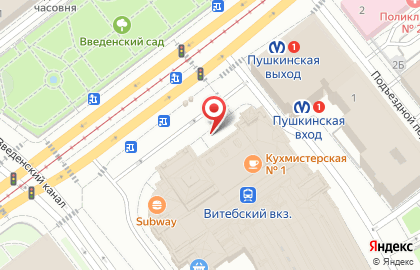 Магазин сувениров и подарков в Санкт-Петербурге на карте