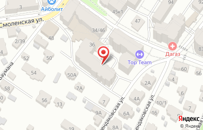 Твой мир на улице Космонавта Комарова на карте
