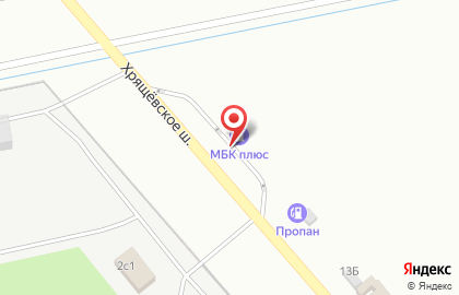 СТО Газпром на Хрящевском шоссе на карте