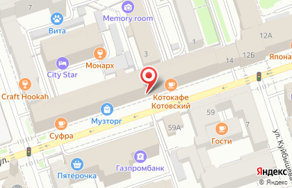 Производственно-рекламная компания КМС-Пермь на Монастырской улице на карте
