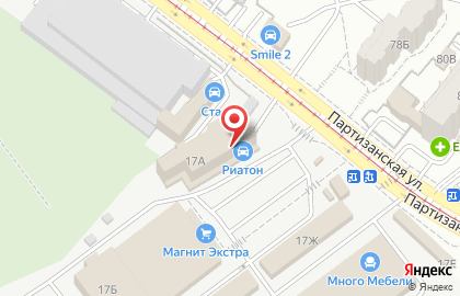 ООО СамараТрансСервис на Партизанской улице на карте
