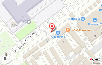Шинный центр Шина.ru в Фрунзенском районе на карте