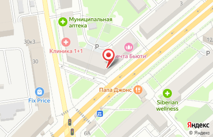 Агентство недвижимости Жилфонд на проспекте Дзержинского, 1а на карте