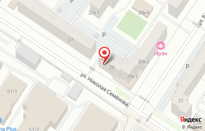 Munchen на улице Николая Семёнова на карте