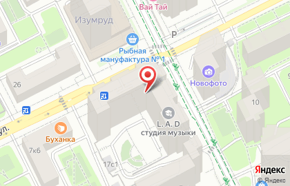 Объединение жильцов на Кастанаевской, ЖСК на карте