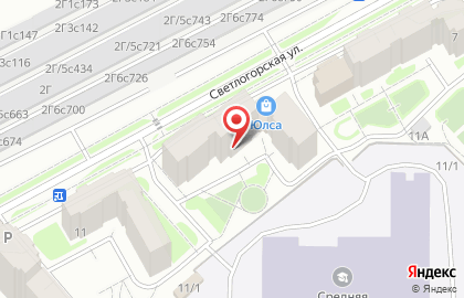 Аптека, ООО Крона на Светлогорской улице на карте
