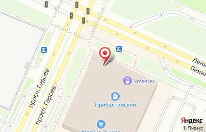 Книжно-канцелярский магазин Буквоед в Красносельском районе на карте