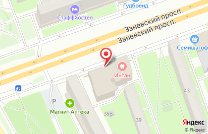 Право в экономике на Заневском проспекте на карте