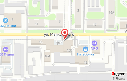 Мастерская по изготовлению памятников на улице Маяковского на карте