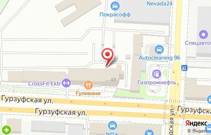 ООО ПТС в Верх-Исетском районе на карте