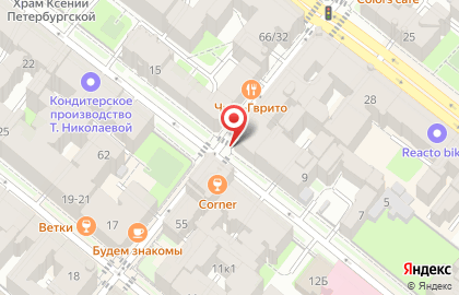 Чебуречная Брынза в Санкт-Петербурге на карте