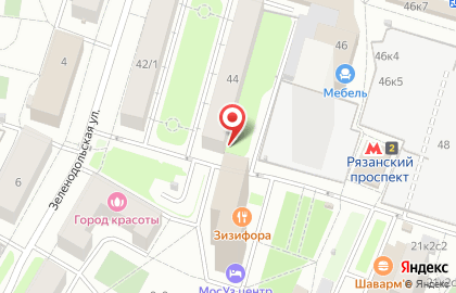 Магазин цветов в Москве на карте