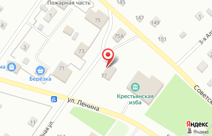 Магазин Василина на улице Ленина на карте
