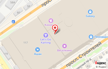 Оператор связи МегаФон в Железнодорожном районе на карте