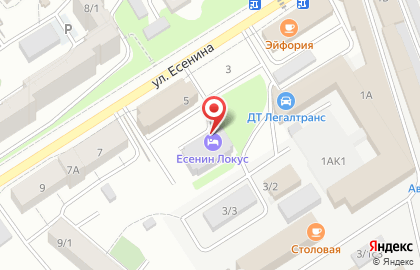 Апарт-отель Esenin-LocuS на карте