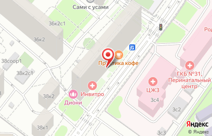 Компания Натяжные потолки ЭВИТА на улице Новаторов на карте