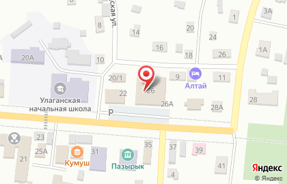 Магазин Тандалай в Горно-Алтайске на карте