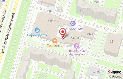 Магазин зоотоваров Зооленд на улице Кораблестроителей, 31 к 1 на карте