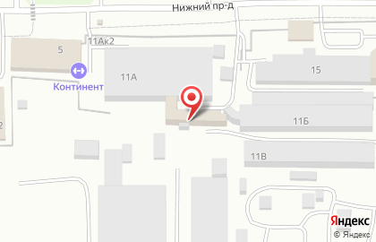 Люкс в Нижном проезде на карте