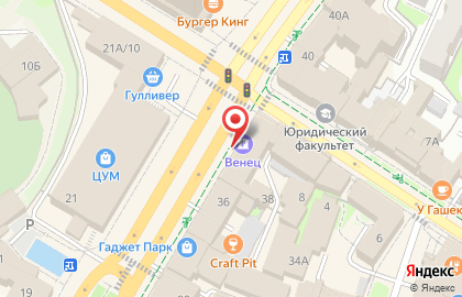 Francesco Donni на улице Гончарова на карте