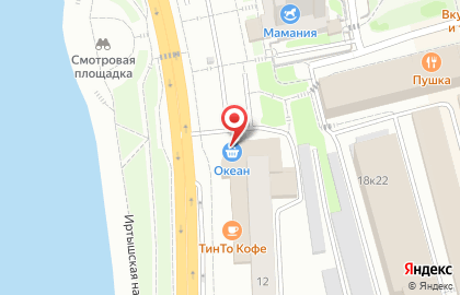 Туристическое агентство ДиалогАвиаТрэвел в Центральном районе на карте