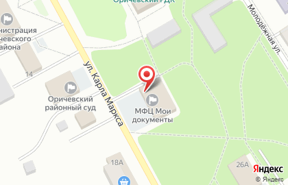 Магазин Красное & Белое в Кирове на карте