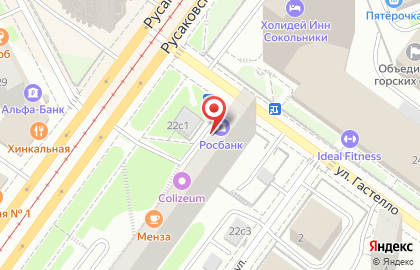 Бетховен на улице Русаковская на карте