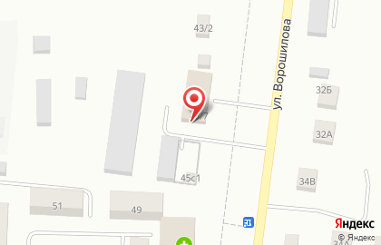 Сеть магазинов электронной и бытовой техники Эльдорадо на улице Ворошилова на карте