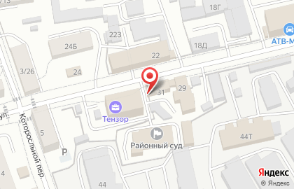 Охранное агентство Антей в Ярославле на карте