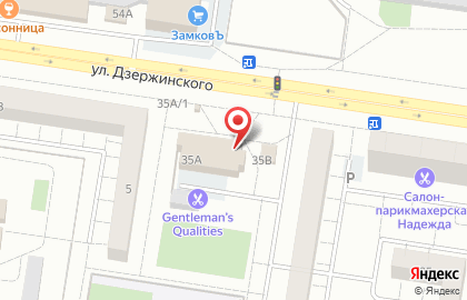 Банкомат ВТБ на улице Дзержинского, 35а на карте