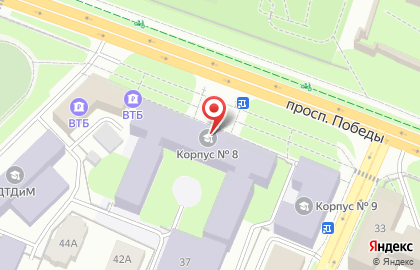 Вологодский государственный университет на проспекте Победы, 37 на карте
