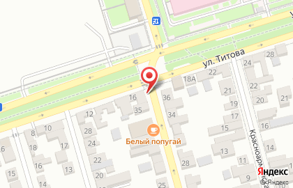 Продовольственный магазин Эмма во Владикавказе на карте