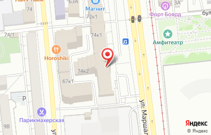 Компания по комплексным решениям для бизнеса Перфект на карте
