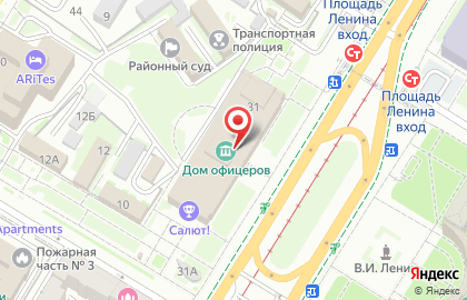 Триумф в Центральном районе на карте