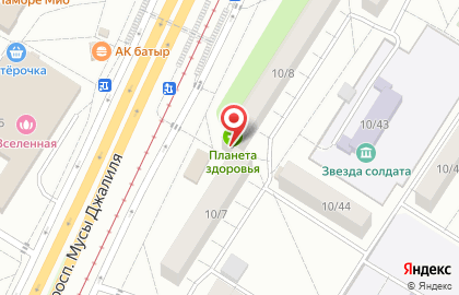 Магазин разливного пива 1 специализированный в Набережных Челнах на карте