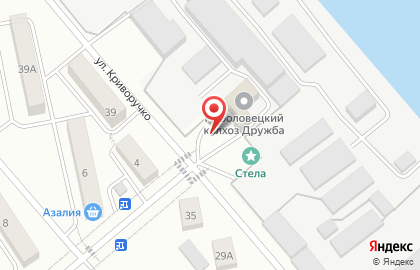 Киосок рыбной продукции на карте
