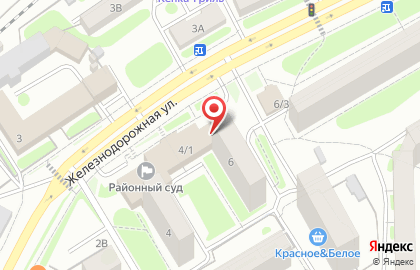 Управление Судебного департамента в Новосибирской области на карте