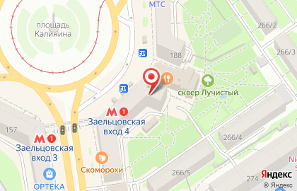 Магазин бижутерии и аксессуаров Marmalato в Заельцовском районе на карте