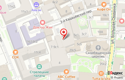 Агентство недвижимости Welhome на Третьяковской на карте