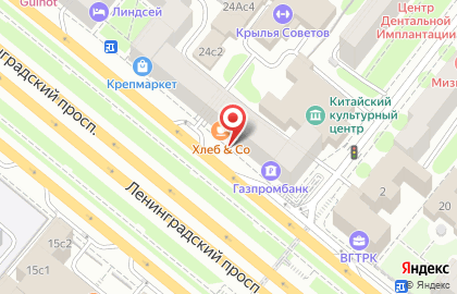 ленинград на карте