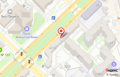 Магазин Главтекстиль из Иваново на карте