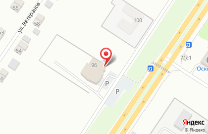 Магазин автозапчастей в Белгороде на карте