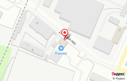 Карьер в Калуге на карте